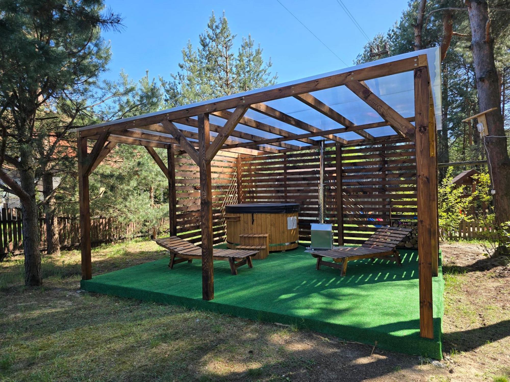 Villa Roztocze U Aleksa Susiec - Jacuzii , Goraca Balia!!! Extérieur photo